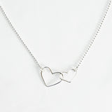 Ketting twee hartjes