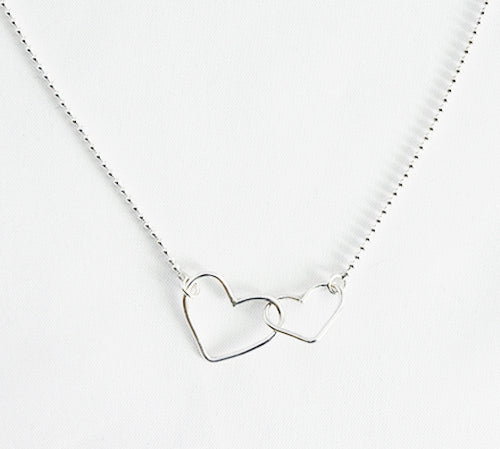 Ketting twee hartjes
