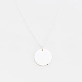 Ketting munt gehamerd