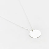 Ketting munt gehamerd