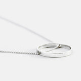 Ketting cirkel ring