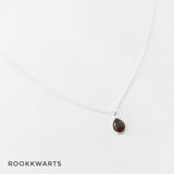 Ketting druppel edelsteen