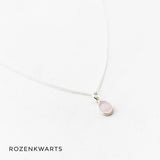 Ketting druppel edelsteen