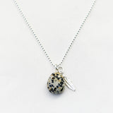 Ketting dalmatiër jaspis