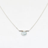 Ketting edelsteen buisje