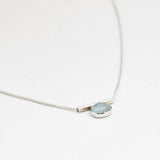 Ketting edelsteen buisje