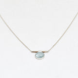 Ketting edelsteen buisje