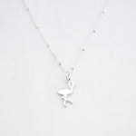 Ketting flamingo - ketting - Zilver & Zoet