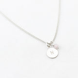 Ketting letter bedel XS