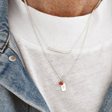 Ketting letter bedel rechthoek