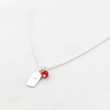 Ketting letter bedel rechthoek