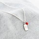 Ketting letter bedel rechthoek