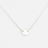 Ketting letter rondje mini