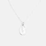 Ketting bedel muntje ovaal