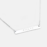 Ketting naam plaatje fijn