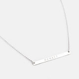 Ketting naam plaatje fijn