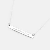 Ketting naam plaatje fijn