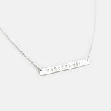 Ketting naam plaatje fijn