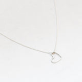 Ketting open hart breed