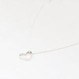 Ketting open hart breed