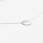 Ketting rondel - ketting - Zilver & Zoet