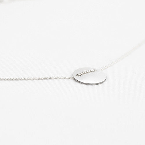 Ketting rondel - ketting - Zilver & Zoet