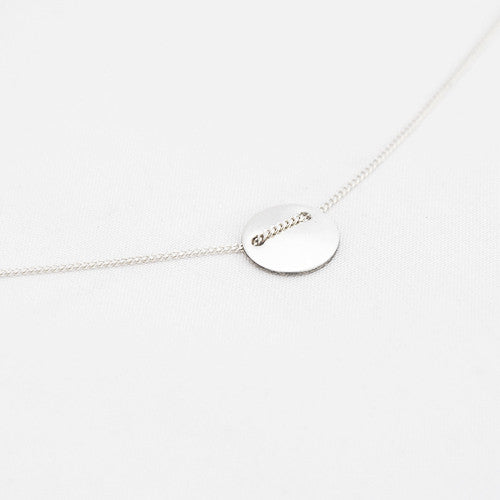 Ketting rondel - ketting - Zilver & Zoet