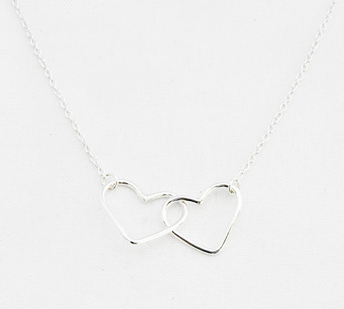 Ketting twee hartjes