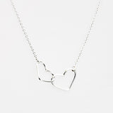 Ketting twee hartjes