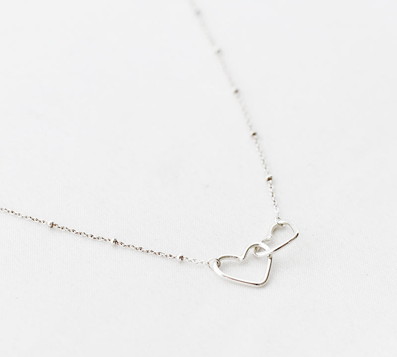 Ketting twee hartjes