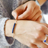 Armband edelsteen 4 mm balletjes