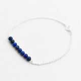 Armband edelsteen 4 mm balletjes