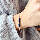 Armband edelsteen 4 mm balletjes