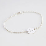 Armband Letter Rondje - Armbanden - Zilver & Zoet