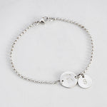 Armband Letter Rondje - Armbanden - Zilver & Zoet