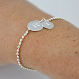 Armband Letter Rondje - Armbanden - Zilver & Zoet