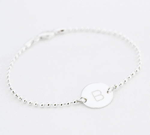 Armband Letter Rondje