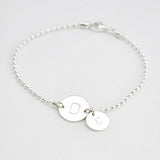 Armband Letter Rondje