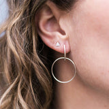 Oorbellen cirkel bar