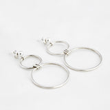 Oorbellen cirkel duo