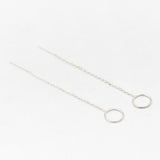 Oorbellen cirkel ketting