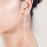 Oorbellen cirkel lang