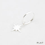 Oorbellen creolen bedel noorderster