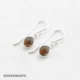 Oorbellen druppel edelsteen