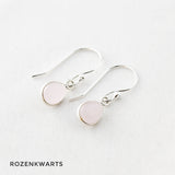 Oorbellen druppel edelsteen