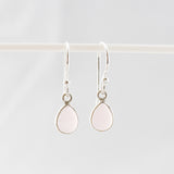 Oorbellen druppel edelsteen