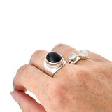 Ring edelsteen klein