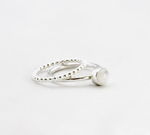 Ring edelsteen klein