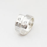 Ring overslag gehamerd