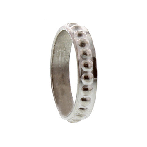 Ring stip breed - Ringen - Zilver & Zoet